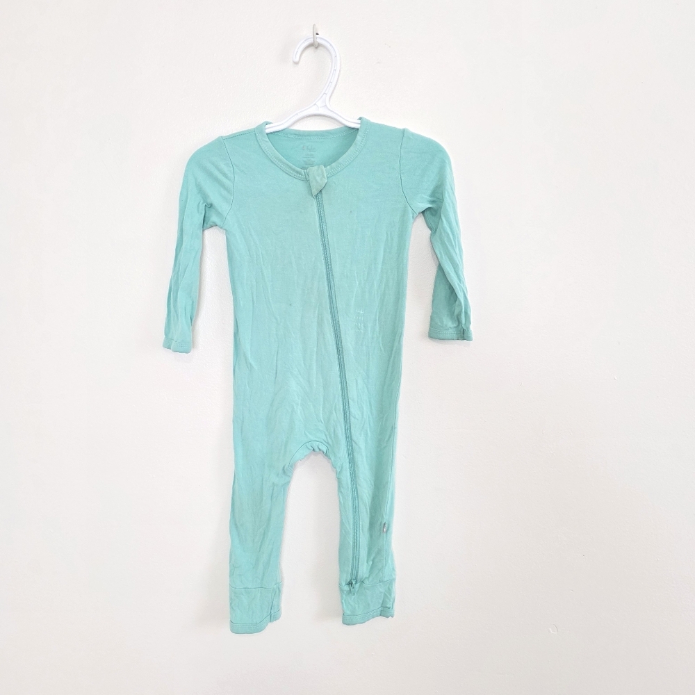 Kyte Baby Jade Zippered  Romper One Piece